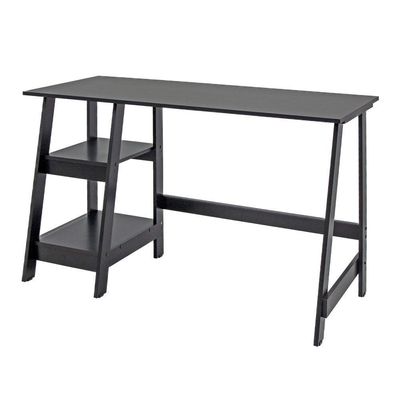 Mesa Escritório Escrivaninha Ditália Mc-190 Preto