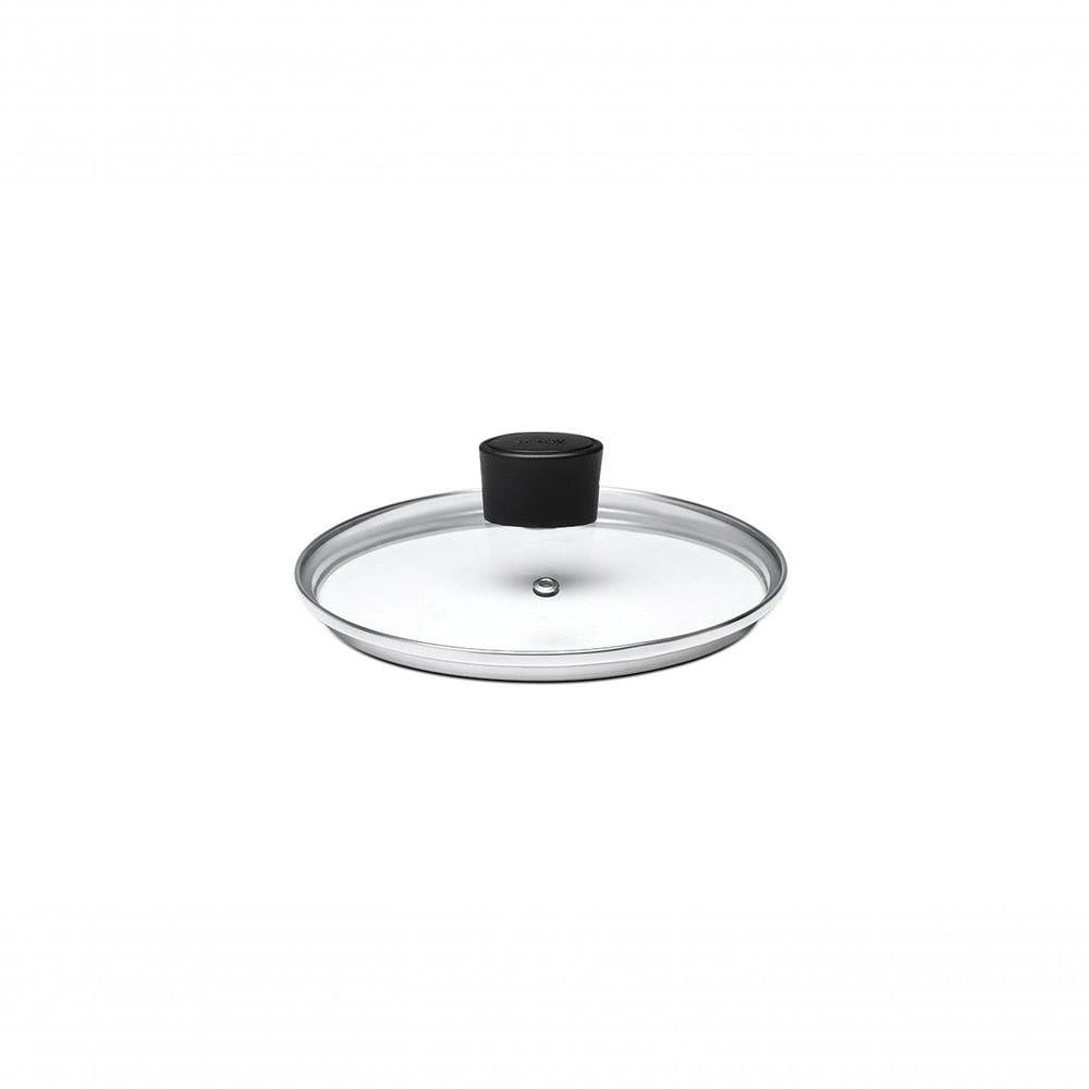 Tampa De Vidro - ø 18 Cm - Brinox 18 Cm Preto Brinox
