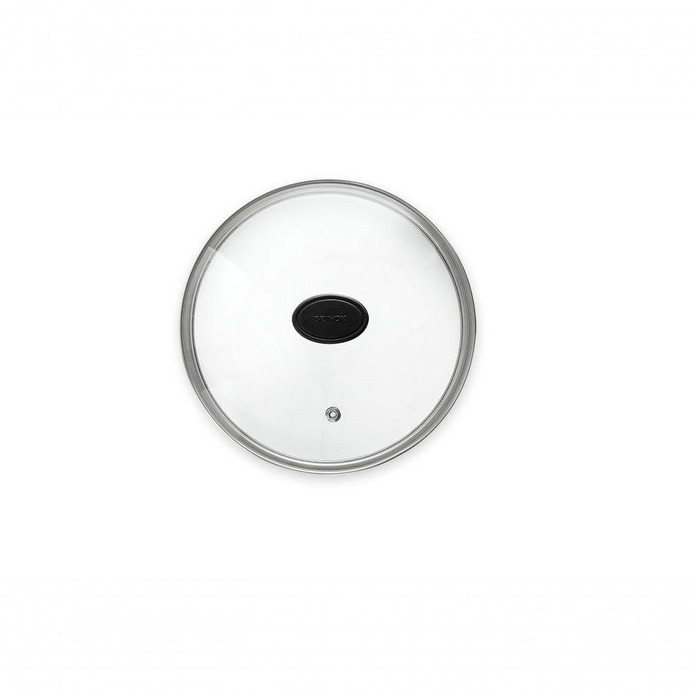 Tampa De Vidro - ø 18 Cm - Brinox 18 Cm Preto Brinox