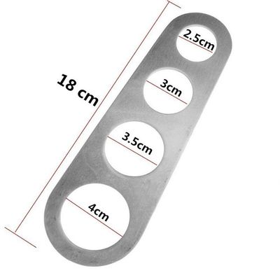 Medidor De Espaguete Italia - Aço Inox