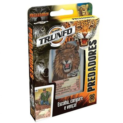 Jogo Super Trunfo - Grow - Predadores