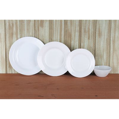 Aparelho de Jantar 16 Peças de Vidro Opaline Menu Duralex