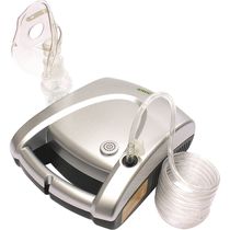 Nebulizador a Ar Comprimido G-Tech Nebcom V Bivolt Prata