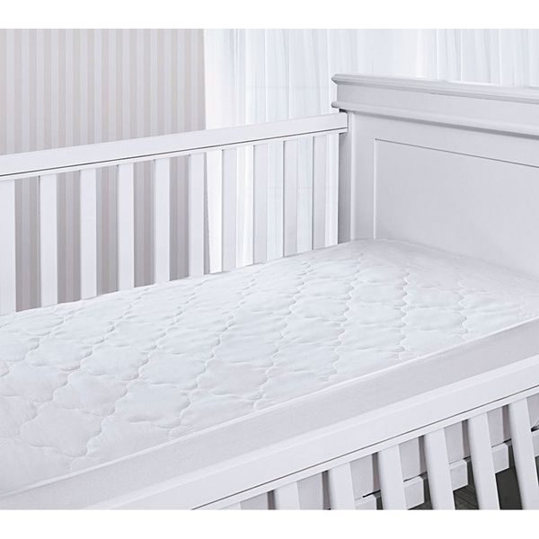 Protetor de Colchão para Berço 60x103cm Impermeável Hedrons Branco