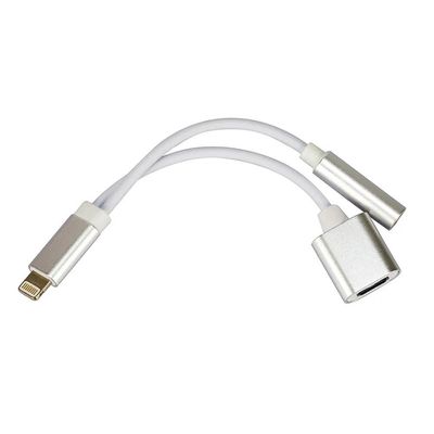 Adaptador Lightning Fone De Ouvido E Carregador Iphone 7