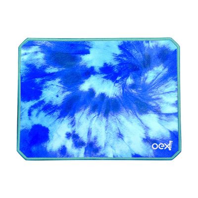 Mouse com Mousepad OEX Vibes MC200 Azul