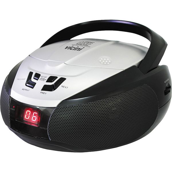 Radio com CD, AM/FM e Entrada Auxiliar Vicini VC-280