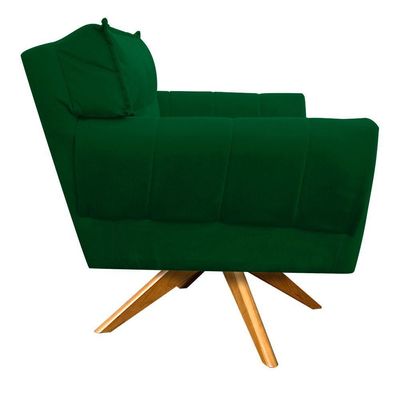 Poltrona Giratória Anitta Ma30 Verde