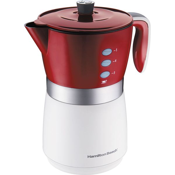 Cafeteira 14 Xícaras Hamilton Beach 43700BZ Vermelha/Branca 127V
