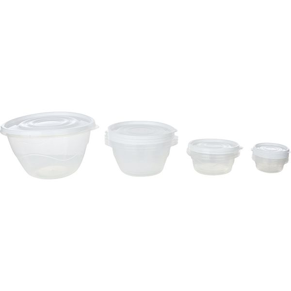 Conjunto 10 Potes Redondo Mult Click PO-37/10 São Bernardo