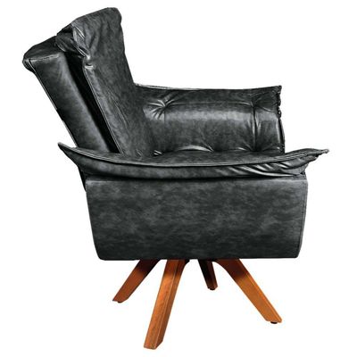 Kit 01 Namoradeira E 02 Poltronas Opala Corano Preto