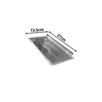 Suporte De Painel Para Calçado Adulto Transparente Em Ps Cristal