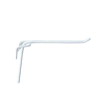 Kit 25un. Gancho P- Tela Arame 4mm C- 15cm Branco Azulado