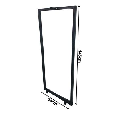 Lateral P- Arara Ilha 30 X 30 - 0,640 X 1,45 Preto