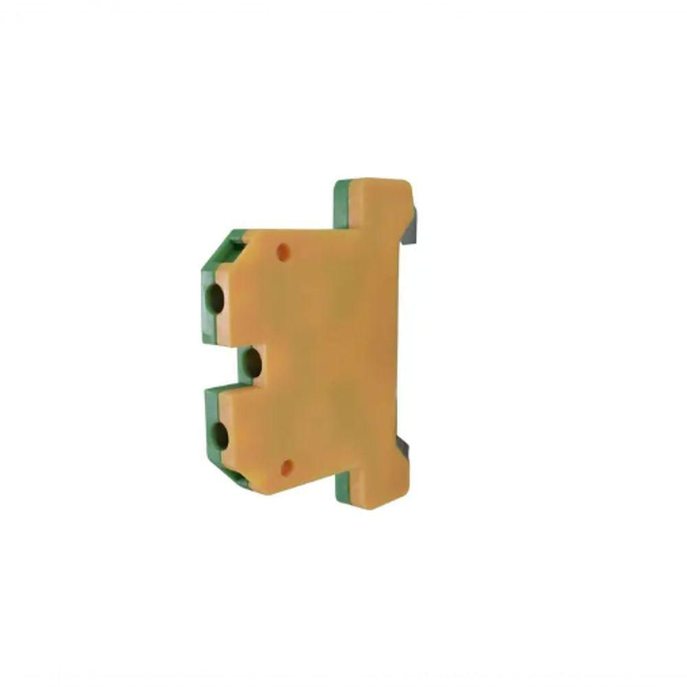 Conector Borne Sak Terra Para Cabo 6,00mm Verde-amarelo