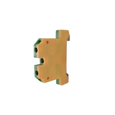 Conector Borne Sak Terra Para Cabo 4,00mm Verde-amarelo