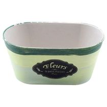 Kit 4 Mini Vasos De Planta Cachepot Estampados Decorados 9cm