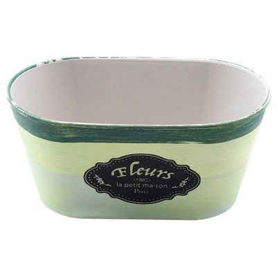 Kit 4 Mini Vasos De Planta Cachepot Estampados Decorados 9cm