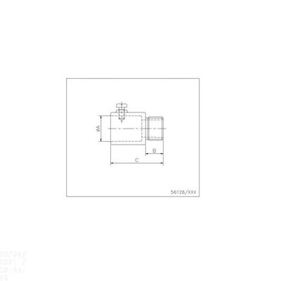 Conector Reto Sem Rosca 1/2" - Flexor Tramontina Tramontina