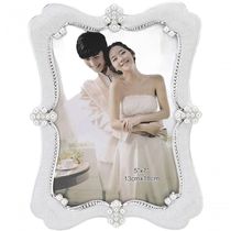 Porta Retrato Branco Casamento Festa Decorativo 15x20cm