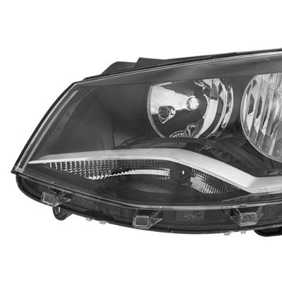 Farol Original Volkswagen Mascara Negra Gol/saveiro/voyage G6 2013 A 2016 Novo Esquerdo