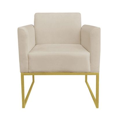 Kit 01 Namoradeira e 02 Poltronas Marisa Suede Base