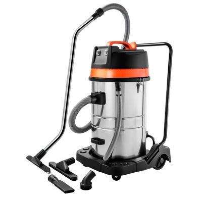 Aspirador de pó Tramontina 80 Litros em Aço Inox para sólidos e líquidos 2400 W 127 V