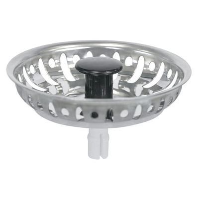 Tampa De Ralo De Pia Para Válvula Tramontina New 3 1-2 Inox