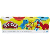 Massa Play-Doh com 4 Potes B5517 Hasbro Sortidos