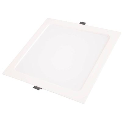 Plafon Led Tramontina Quadrado De Embutir Slim 1000 Lm 12 W Bivolt 6500 K Luz Branca Tramontina