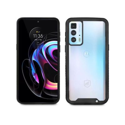 Capa Stronger Preta para Motorola Moto Edge 20 pro - Gshield