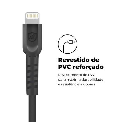Kit Carregador Veicular Tank e Cabo Dual Shock Tipo C / Lightning - Gshield