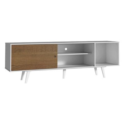 Rack para TV até 65" Dubai Branco/Rustic Madesa