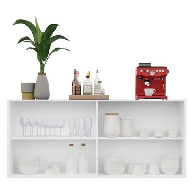 Aparador Buffet 4 Portas Veneza Multimóveis Branco