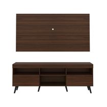 Rack com Painel TV até 65" e Pés Retrô Flórida Multimóveis