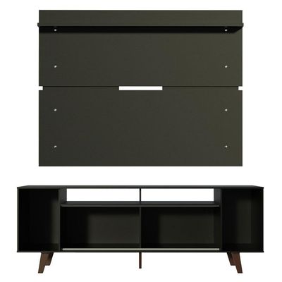 Rack Madesa Cancun com Pés e Painel para Tv Até 65 '''