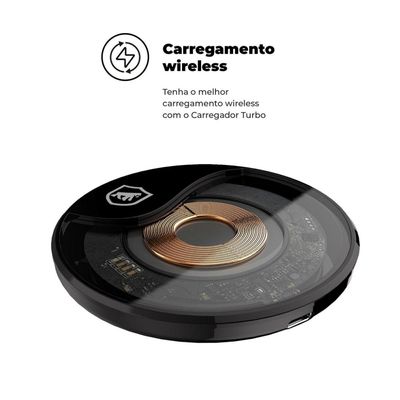 Carregador Wireless Future - Gorila Shield