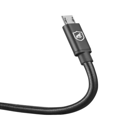 Cabo Turbo Militar - 1,5M - Micro USB V8 - Gshield