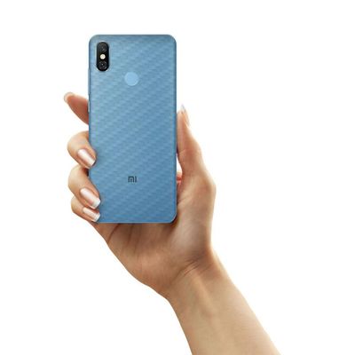 Película Traseira de Fibra de Carbono Transparente para Xiaomi Mi A2 - Gorila Shield