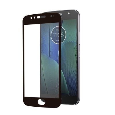 Película Coverage Color para Motorola Moto G5S Plus - Preta - Gorila Shield (COBRE TODA TELA)