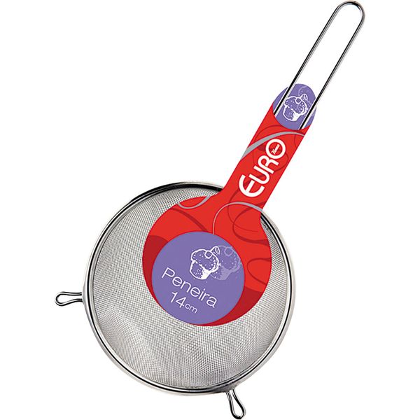 Peneira 14cm Inox Classic Euro