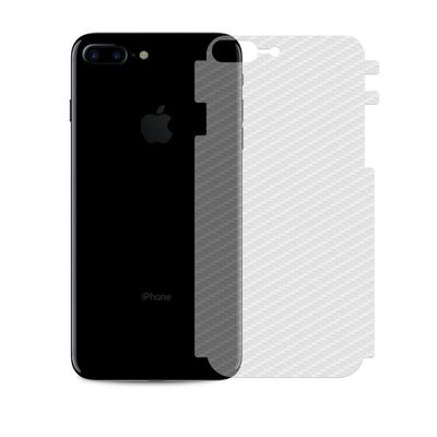 Película Traseira de Fibra de Carbono Transparente para Iphone 8 Plus - Gorila Shield