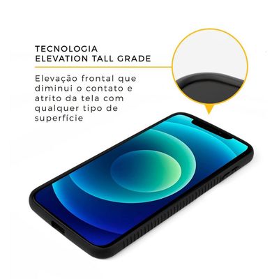 Capa Stronger Preta Para iPhone 12 Mini - Gshield