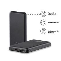 Carregador Portátil Powerfit - 5000mAh - Gshield