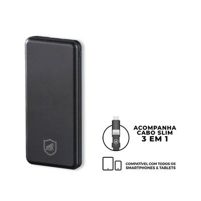 Carregador Portátil Powerfit - 5000mAh - Gshield