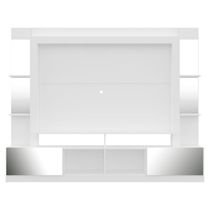 Rack Estante com Painel Tv 65 e Espelho Oslo Branco