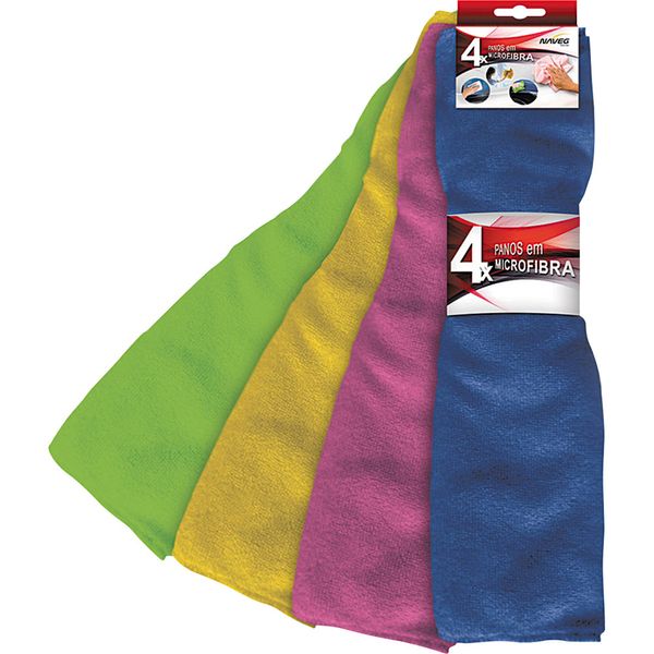 Conjunto com 5 Panos de Microfibra NVA 440 Naveg