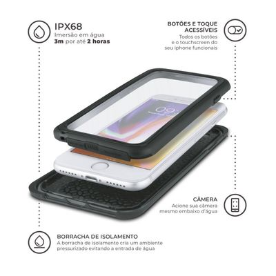 Capa à Prova D'Água Nautical  para iPhone X e XS - GShield