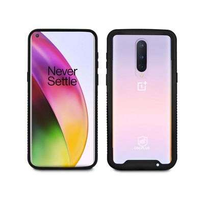 Capa Stronger Preta Para OnePlus 8 - Gshield