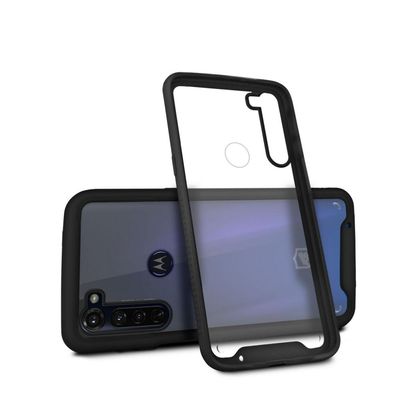 Capa Stronger Preta Para Motorola Moto G Stylus - Gshield